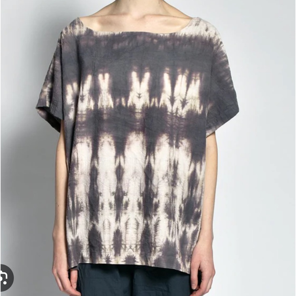 Uzi Nyc Kimono Top Desert Dye Tunic Top